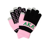 Alpha Kappa Alpha Knit Texting Gloves